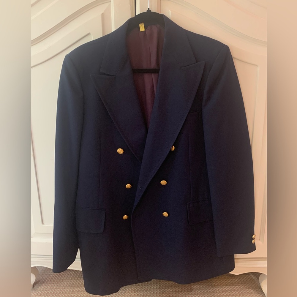 Vintage navy blazer